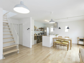 ミニマムに暮らす白い家