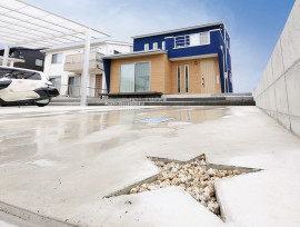 ナチュラル×マリンのエコな家