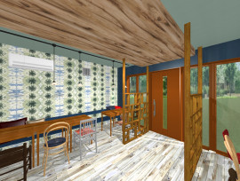 店舗の改修工事中です!