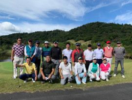 恒例のゴルフコンペに行ってきました。