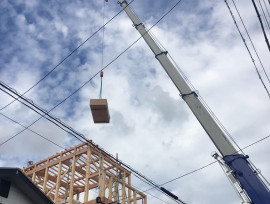 上棟を迎えました