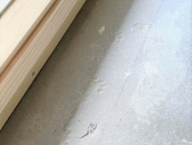 かわいい訪問者の形跡見つけました