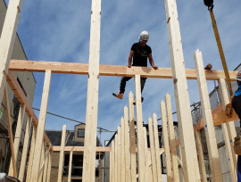 フルオーダー住宅上棟