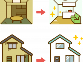 リノベーション工事が多くなっています。