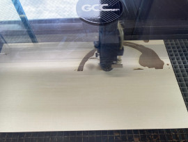 初!!依頼品の納品いたしました。 ~レーザー加工機製作品~