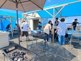 暑い中、盛り上がりました!!